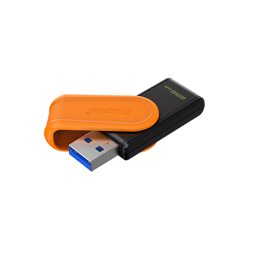 USB накопитель Kingston 3.2 DT Exodia S 256GB Black/Orange фото 