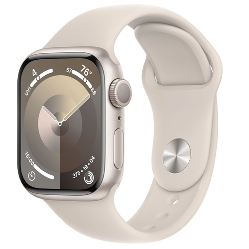 Умные часы Apple Watch Series 9 45mm A2980 Aluminum Case with Sport Band White (M/L) фото 