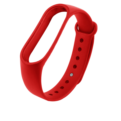 Ремешок Borasco для фитнес-браслета Xiaomi Mi Band 5 Red фото 